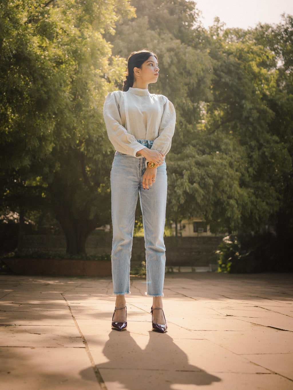 100% Linen, Lace & Love – Your Modern Vintage Blouse