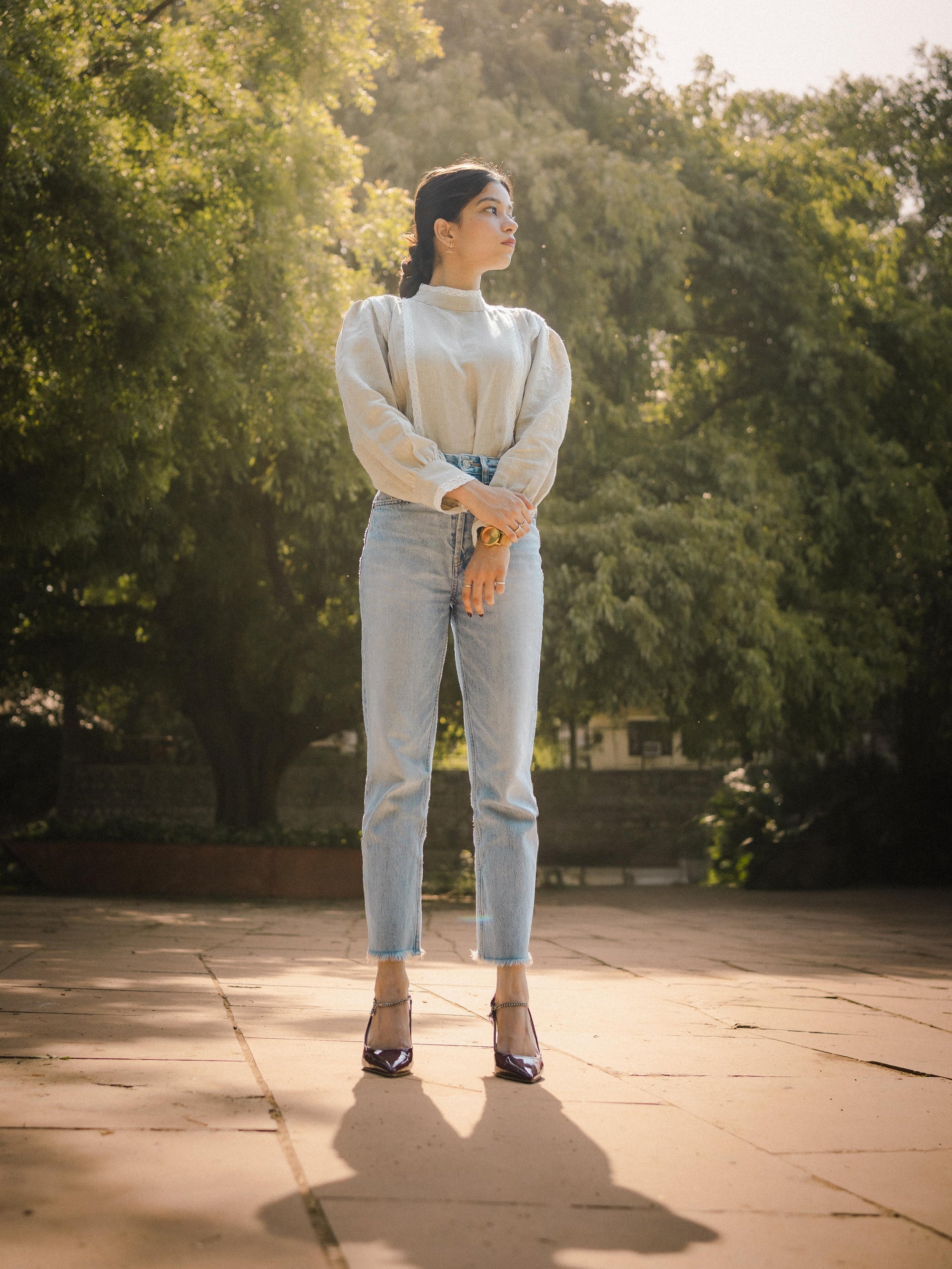 100% Linen, Lace & Love – Your Modern Vintage Blouse
